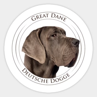 Great Dane  - Deutsche Dogge Sticker